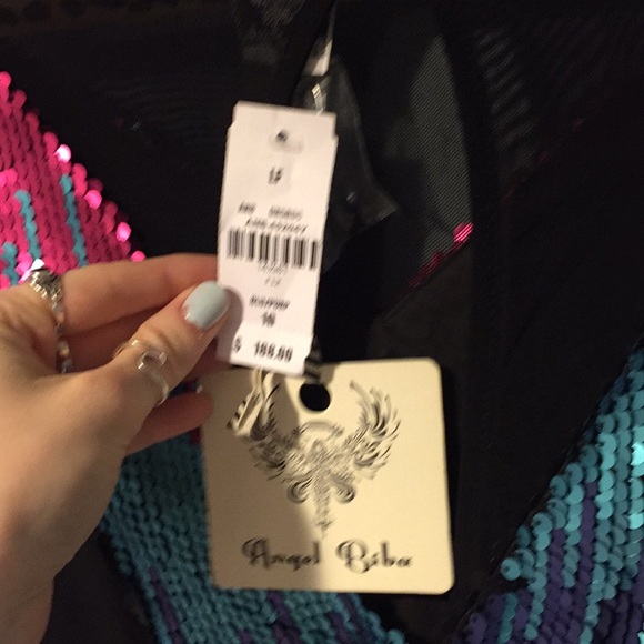 NWT Sequined LF dress - Picture 4 of 5